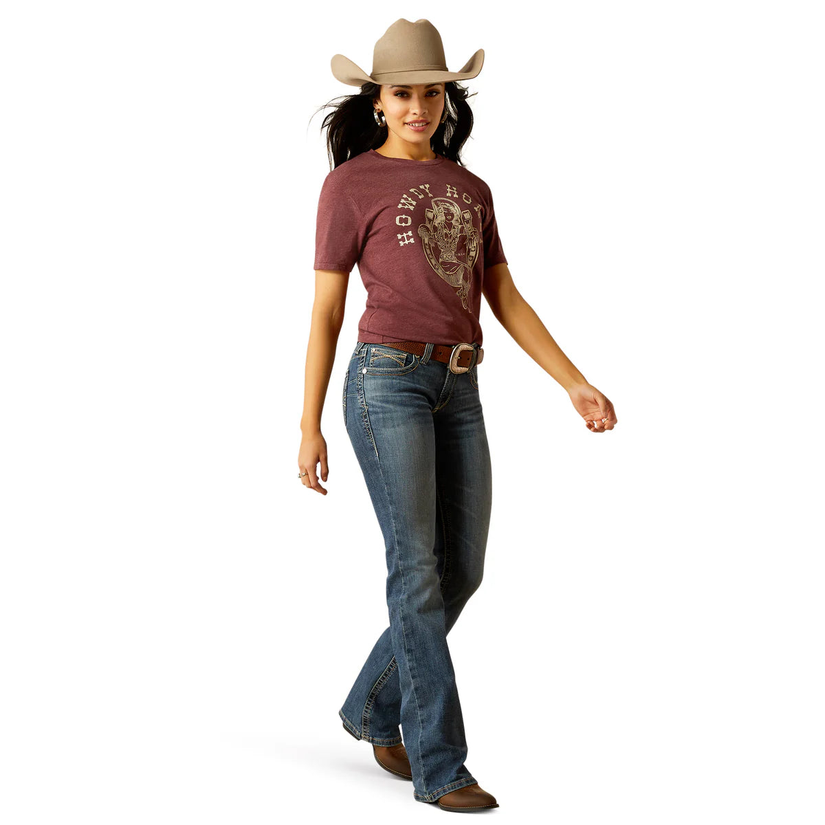 Womens Ariat Amora Mid Rise Boot Cut Jean - Toronto (7457201291341)