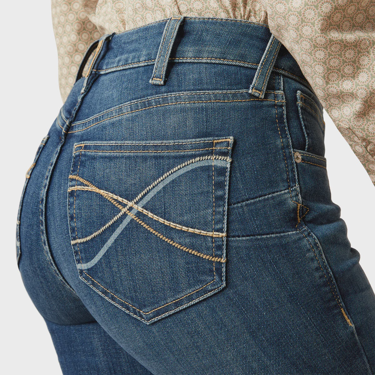 Womens Ariat Jessica High Rise Boot Cut Jean - Athena (7457201422413)