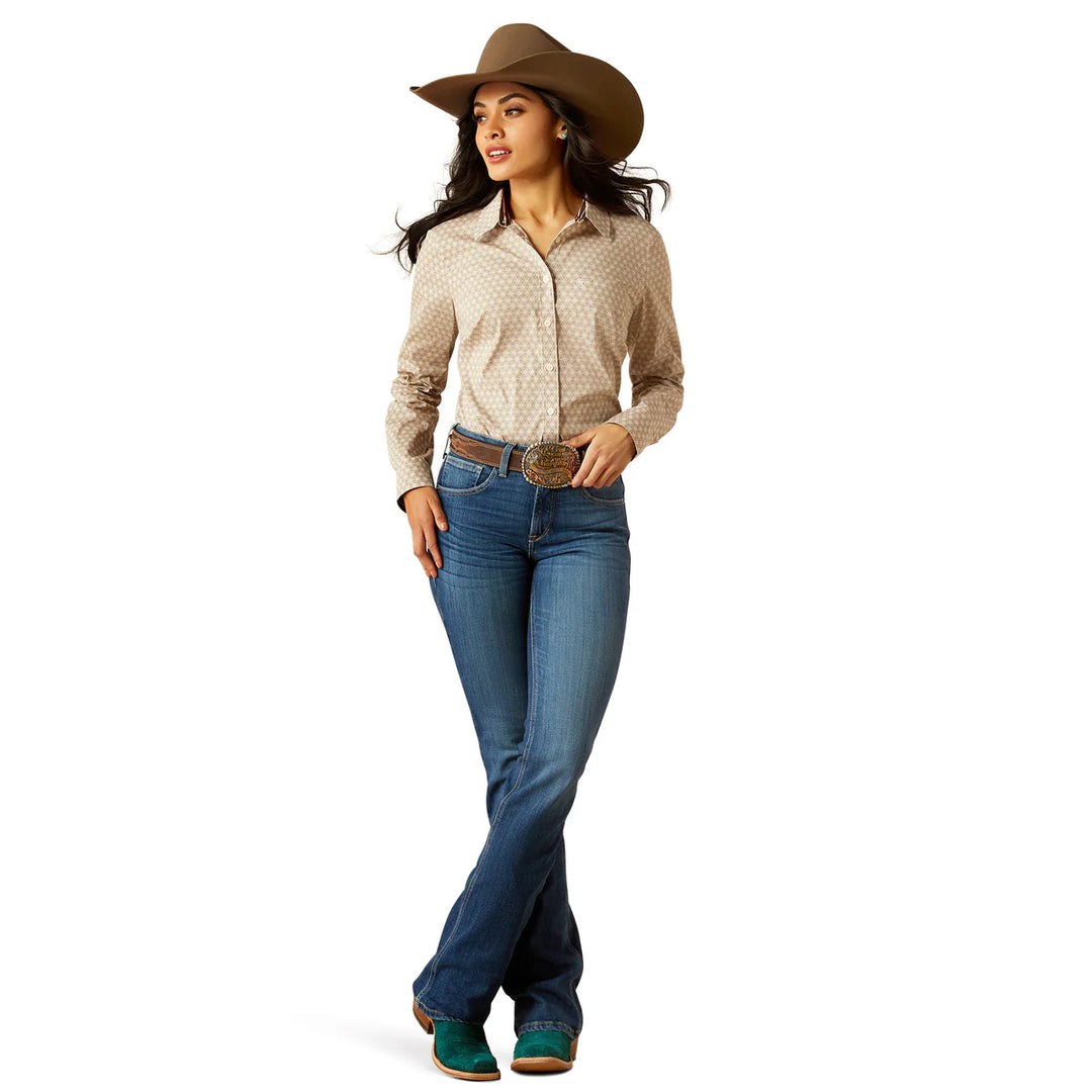 Womens Ariat Jessica High Rise Boot Cut Jean - Athena (7457201422413)