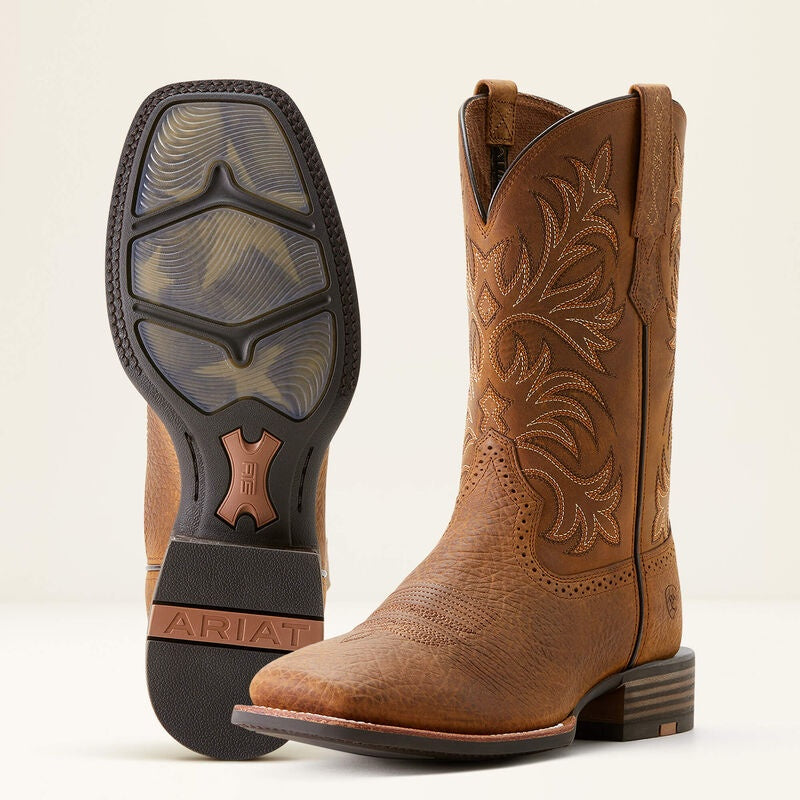 Mens Ariat Oakwood Boot - Earth / Distressed Brown (7365724766285)
