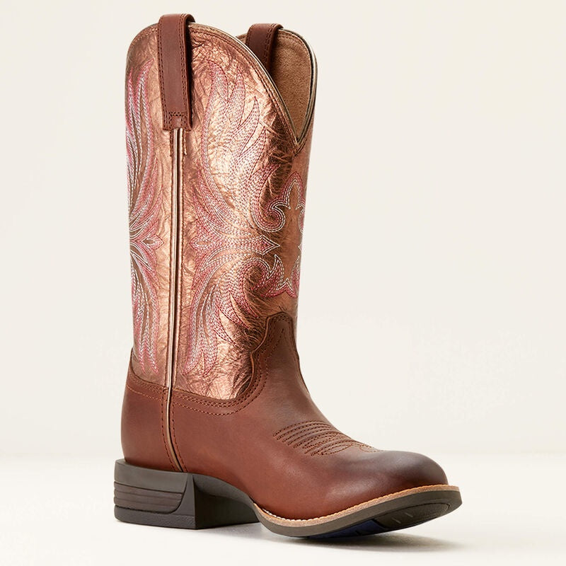 Womens Ariat Ranahan Boot - Sienna Saddle / Rusty Red (7350934601805)