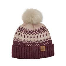 Ariat Unisex Hansford Beanie - Black or Burgundy (7453213229133)