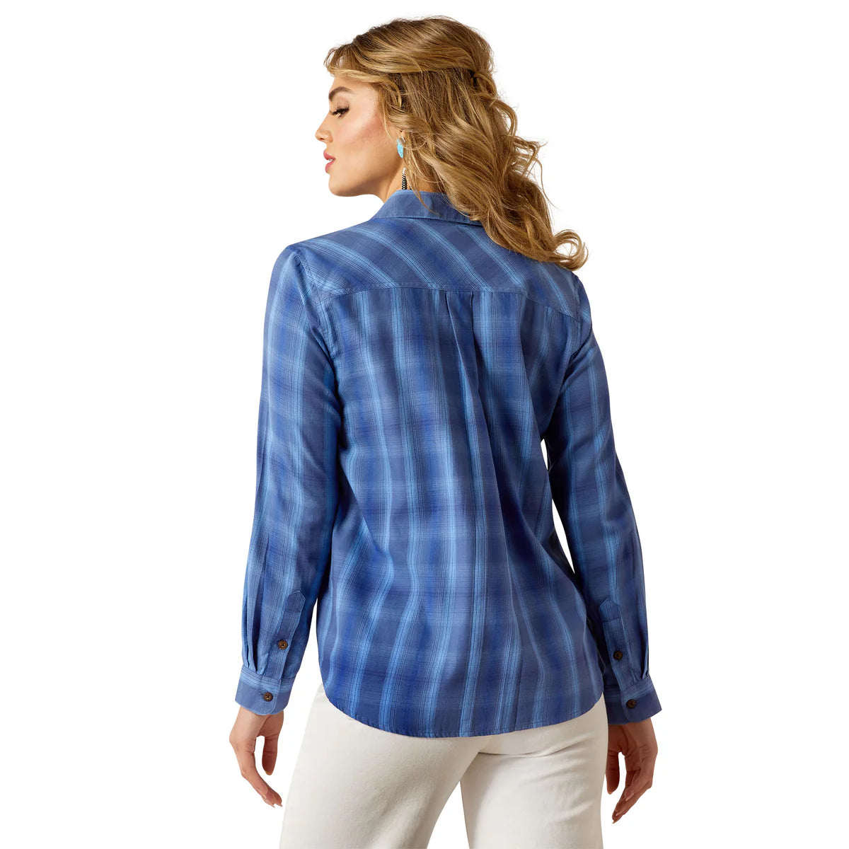 Womens Ariat Billie Jean LS Shirt - Tanner Plaid (7550434213965)
