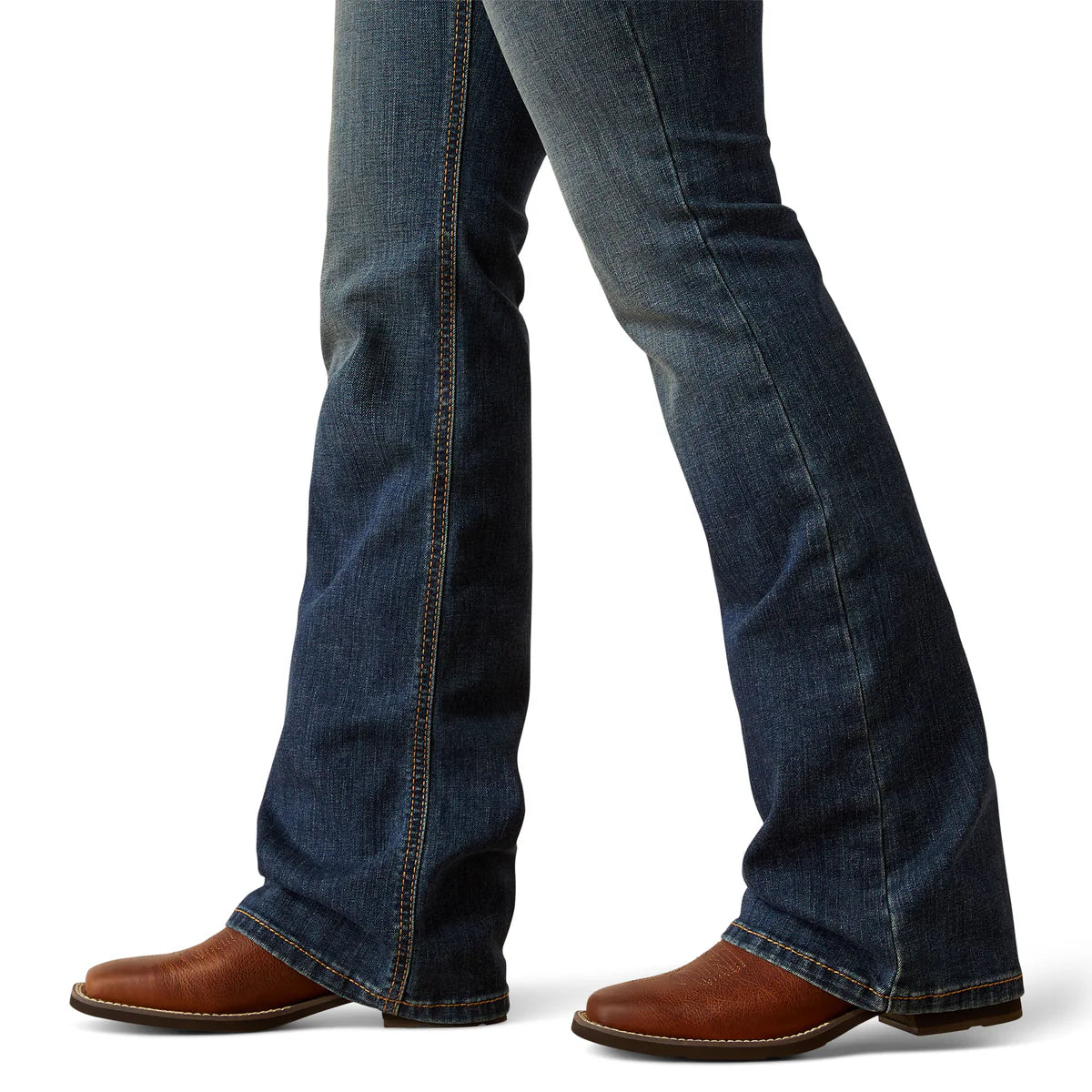 Womens Ariat Sonia Mid Rise Boot Cut Jean - Ocean (7521710014541)