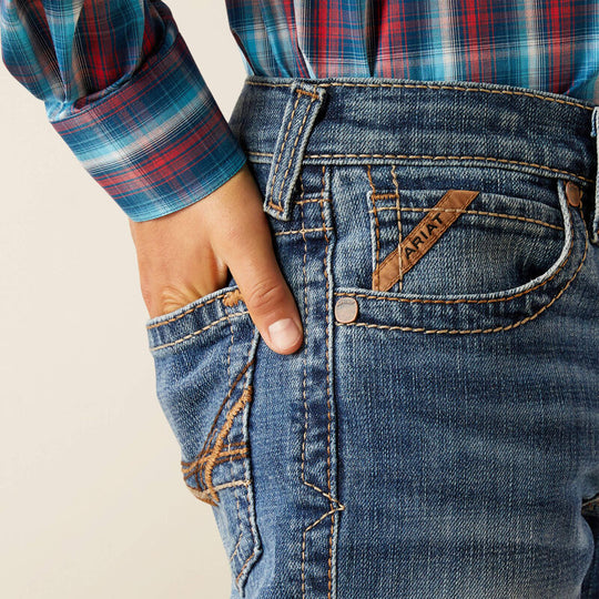 Boys Ariat B5 Bennet Straight Jean - Cory (7586091302989)