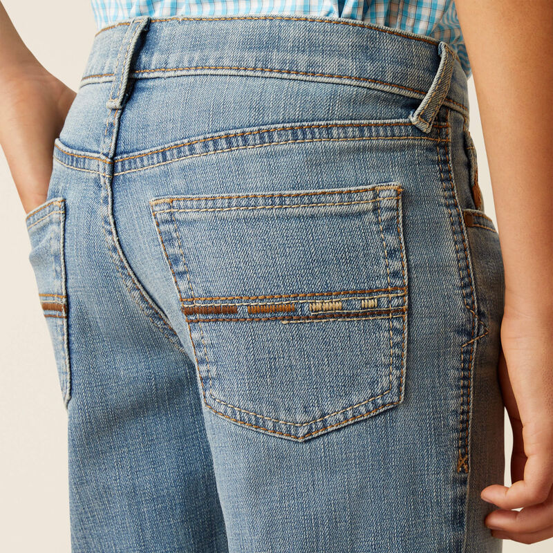 Boys Ariat B4 Otis Boot Cut Jean - Leonard (7586091237453)