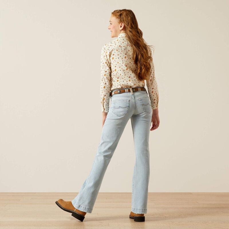 Girls Ariat Zoe Trouser Jean - Mina (7586091368525)