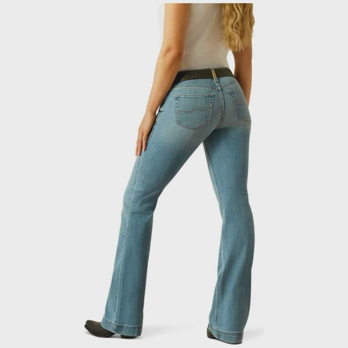 Womens Ariat Zoe Mid Rise Trouser Jean - Petaluma (7586144845901)