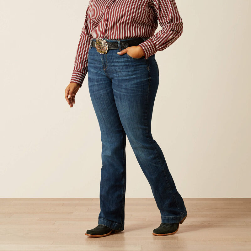 Womens Ariat Bessie Perfect Rise Slim Trouser Jean - Irvine