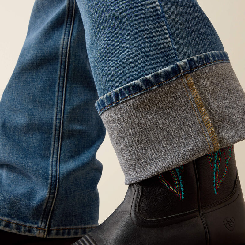 Womens Ariat Nayelli Perfect Rise Acclimatize Boot Cut Insulated Jean - Panama