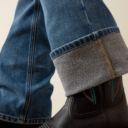 Womens Ariat Nayelli Perfect Rise Acclimatize Boot Cut Insulated Jean - Panama