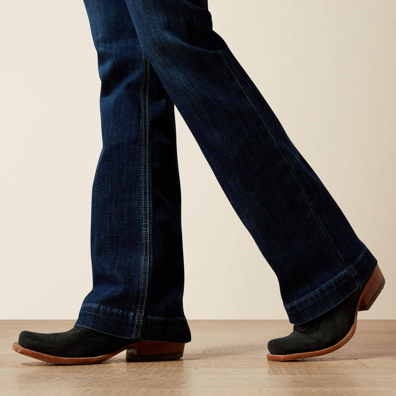 Womens Ariat Cindy Mid Rise Trouser Jean - Salinas