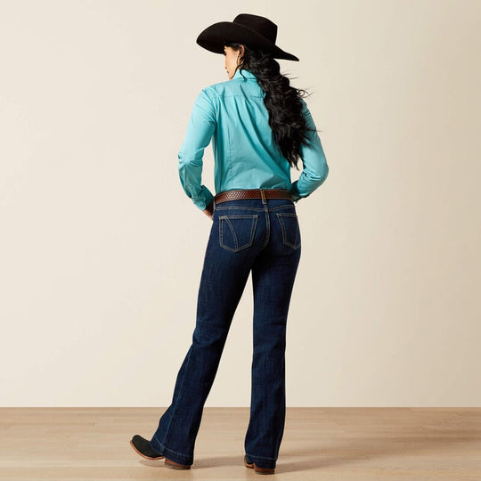 Womens Ariat Cindy Mid Rise Trouser Jean - Salinas
