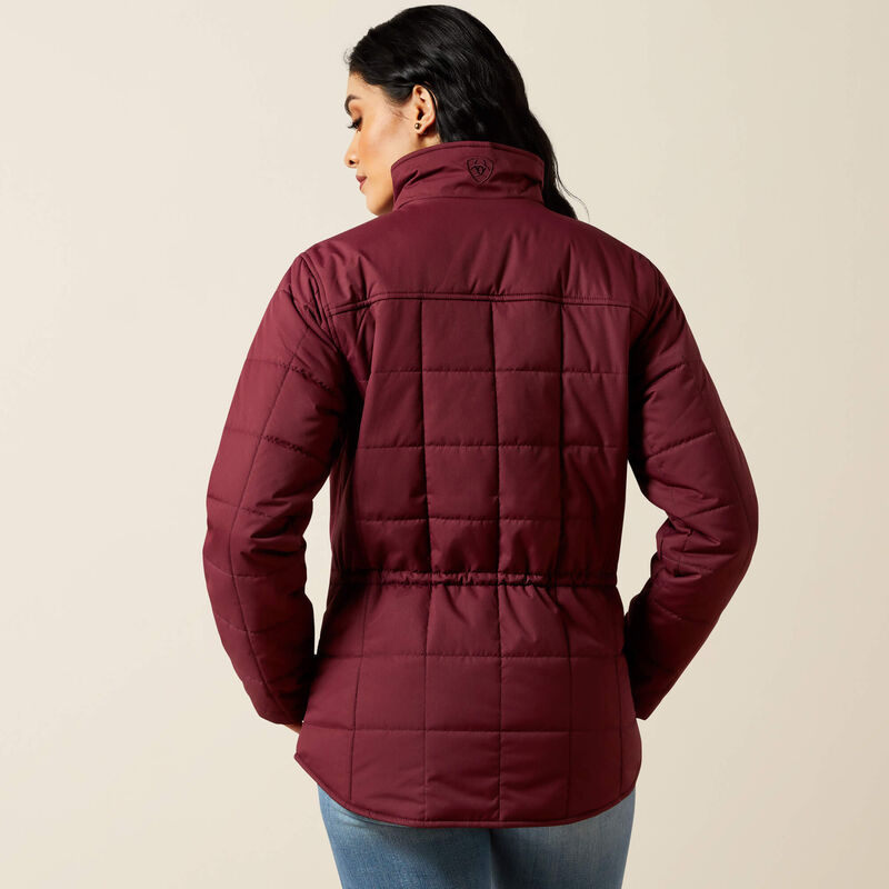 Womens Ariat Crius Insulated Jacket - Windsor Wine
