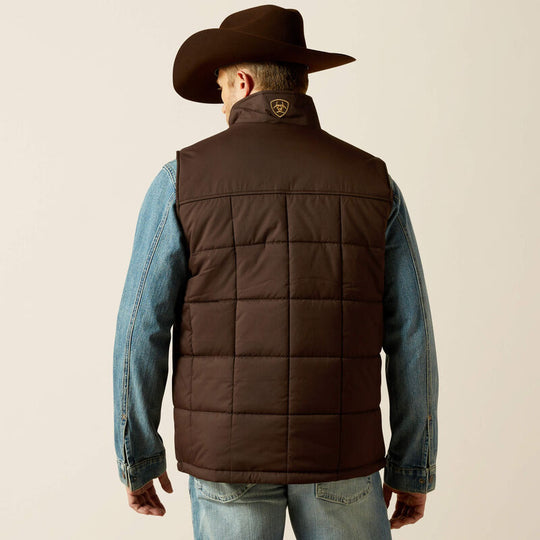 Mens Ariat Crius Insulated Vest - Brown