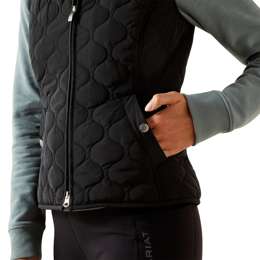 Womens Ariat Ashley 2.0 Insulated Vest - Black W26