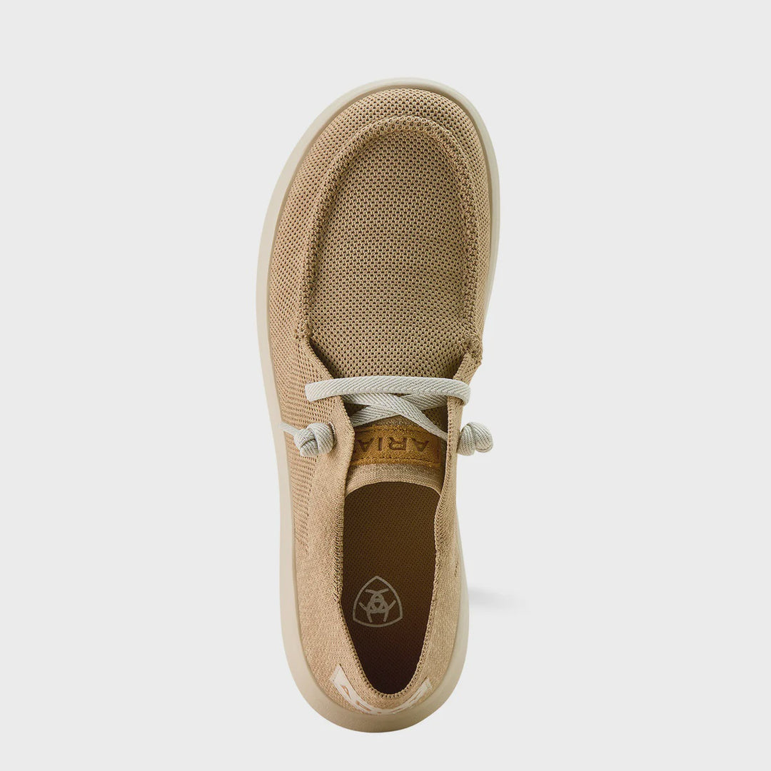 Womens Ariat Hilo Heathered Tan Knit