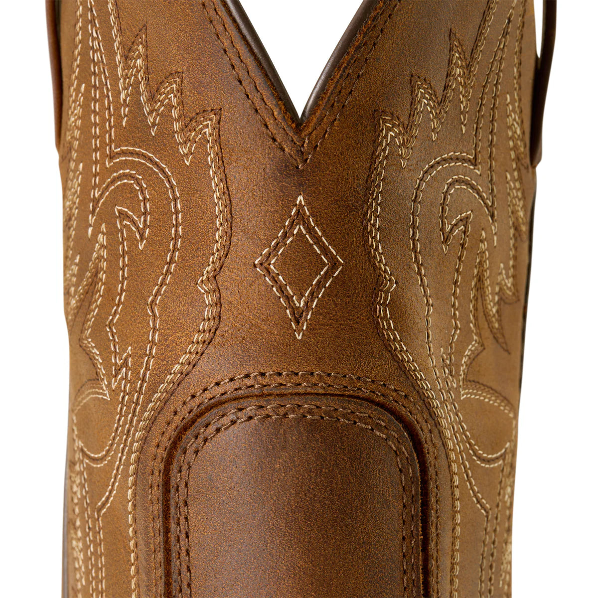 Mens Ariat Western Big Rig Boot - Distressed Brown (7550437589069)