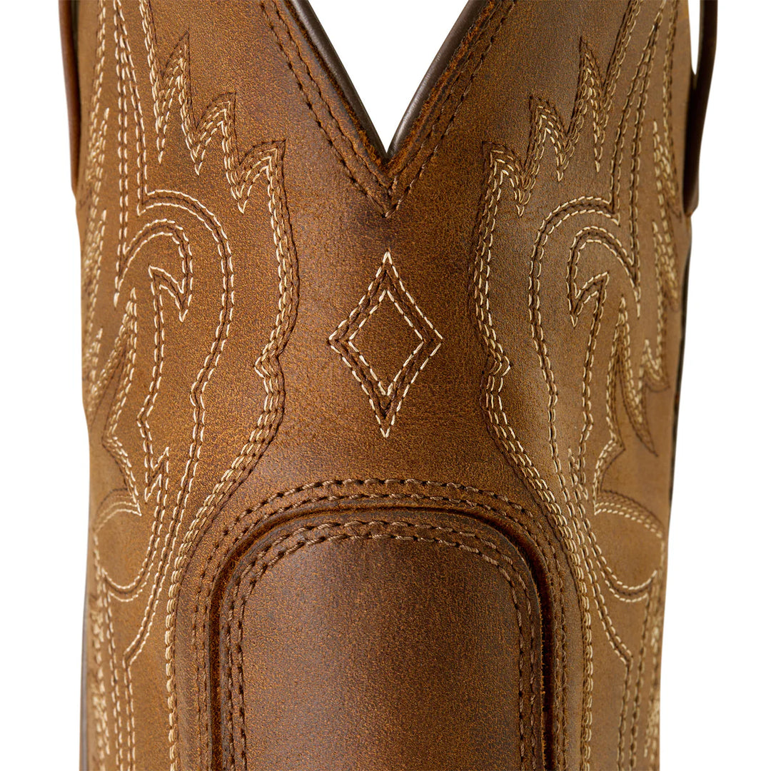 Mens Ariat Western Big Rig Boot - Distressed Brown (7550437589069)