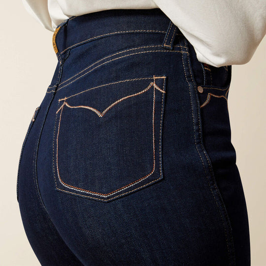 Womens Ariat Veronica Ultra High Rise Wide Leg Jean - Rinse