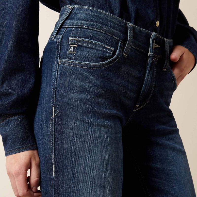 Womens Ariat Catalaya Perfect Rise Trouser Jean - Plumas