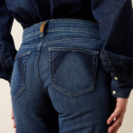 Womens Ariat Catalaya Perfect Rise Trouser Jean - Plumas