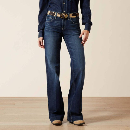 Womens Ariat Catalaya Perfect Rise Trouser Jean - Plumas