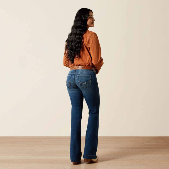 Womens Ariat Leslie Perfect Rise Slim Trouser Jean - Vermont