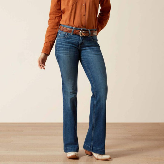 Womens Ariat Leslie Perfect Rise Slim Trouser Jean - Vermont