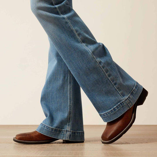 Womens Ariat Giovana Mid Rise Slim Trouser Jean - Petaluma