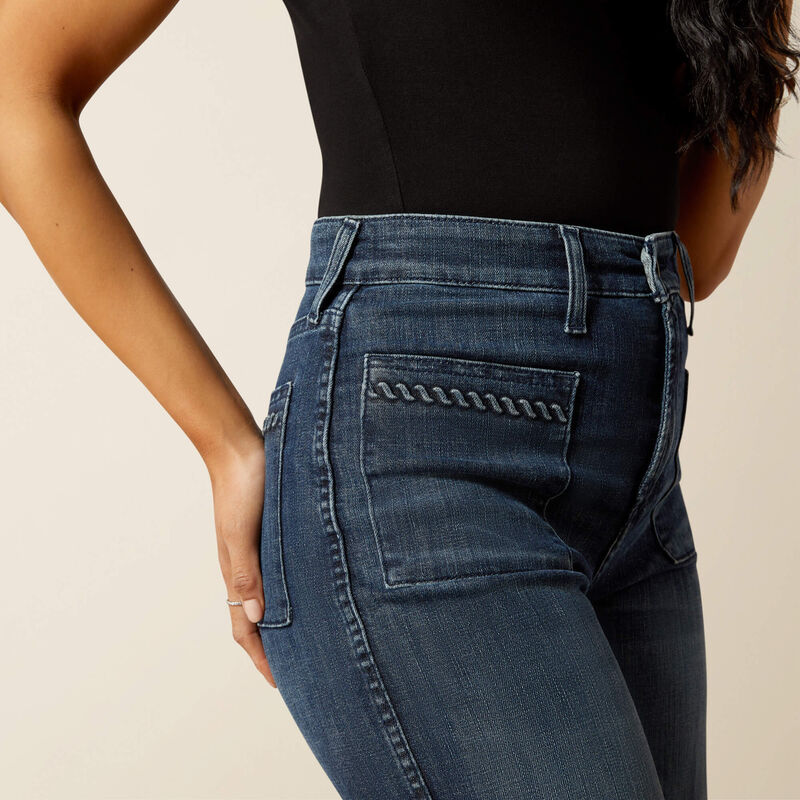 Womens Ariat Jill Ultra High Rise Wide Leg Jean - Pasadena
