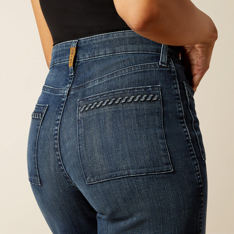 Womens Ariat Jill Ultra High Rise Wide Leg Jean - Pasadena