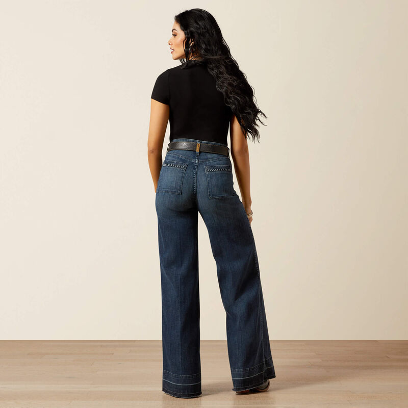 Womens Ariat Jill Ultra High Rise Wide Leg Jean - Pasadena
