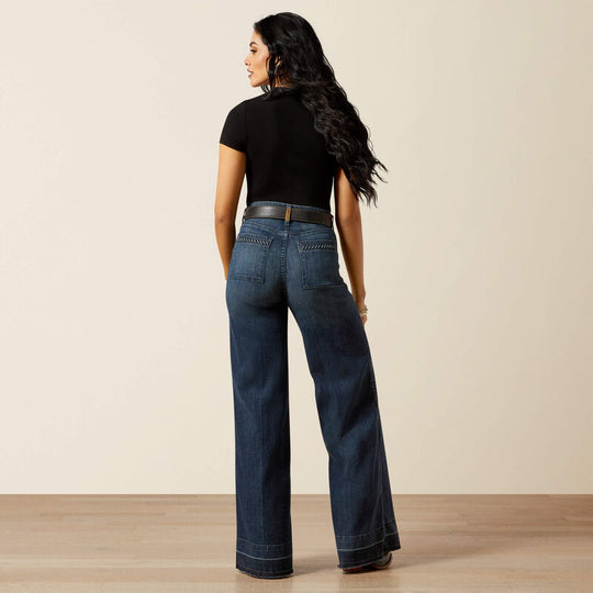 Womens Ariat Jill Ultra High Rise Wide Leg Jean - Pasadena