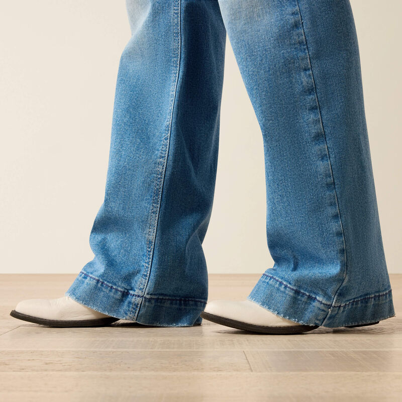 Womens Ariat Clara Mid Rise Trouser Jean - Yuba