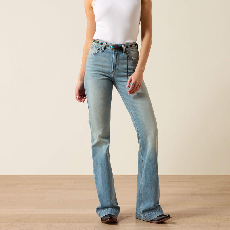 Womens Ariat Marnie High Rise Slim Trouser Jean - Maryland