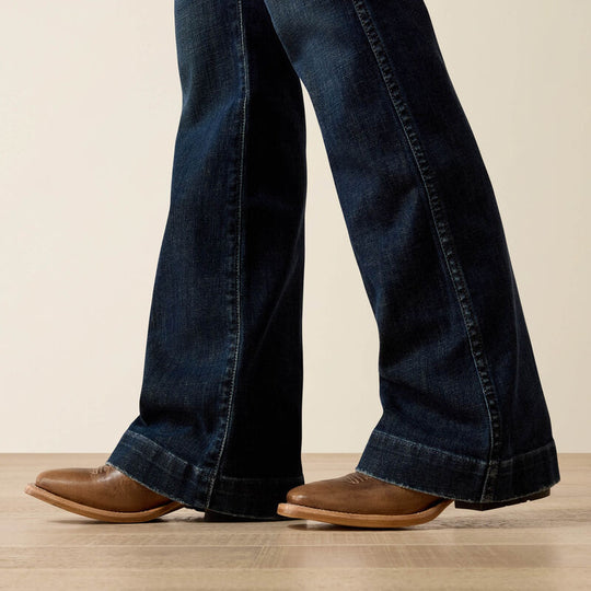 Womens Ariat Vivienne High Rise Slim Trouser Jean - Plumas