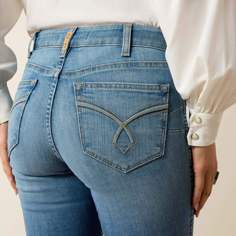Womens Ariat Lorena High Rise Boot Cut Jeans - Tennessee