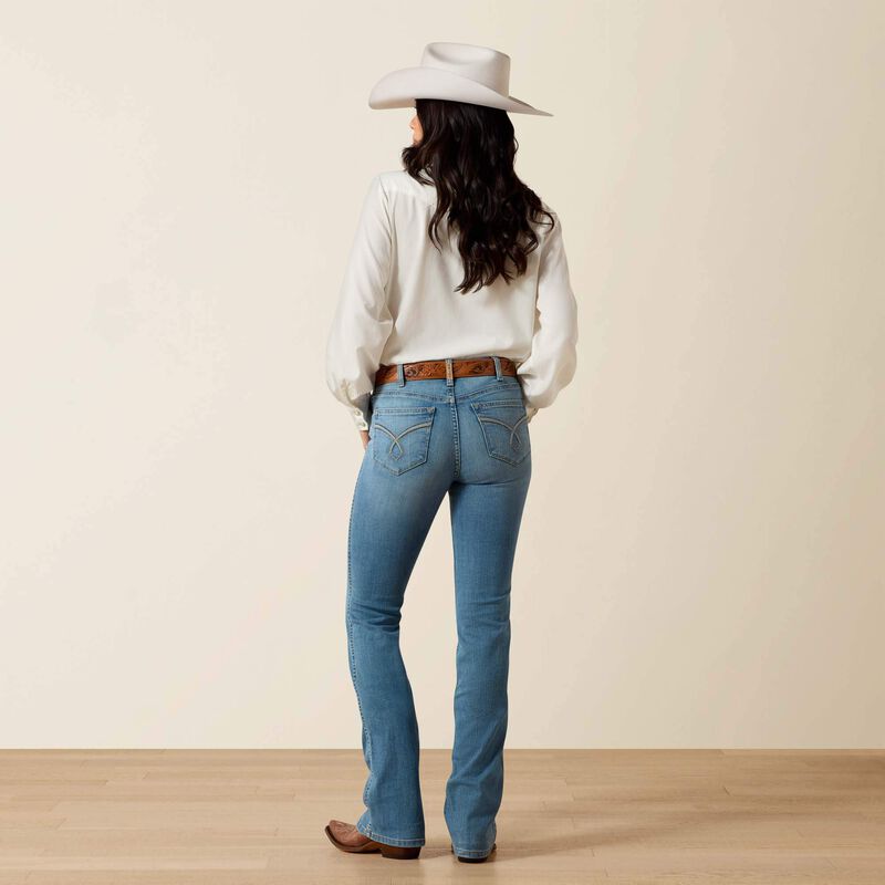Womens Ariat Lorena High Rise Boot Cut Jeans - Tennessee