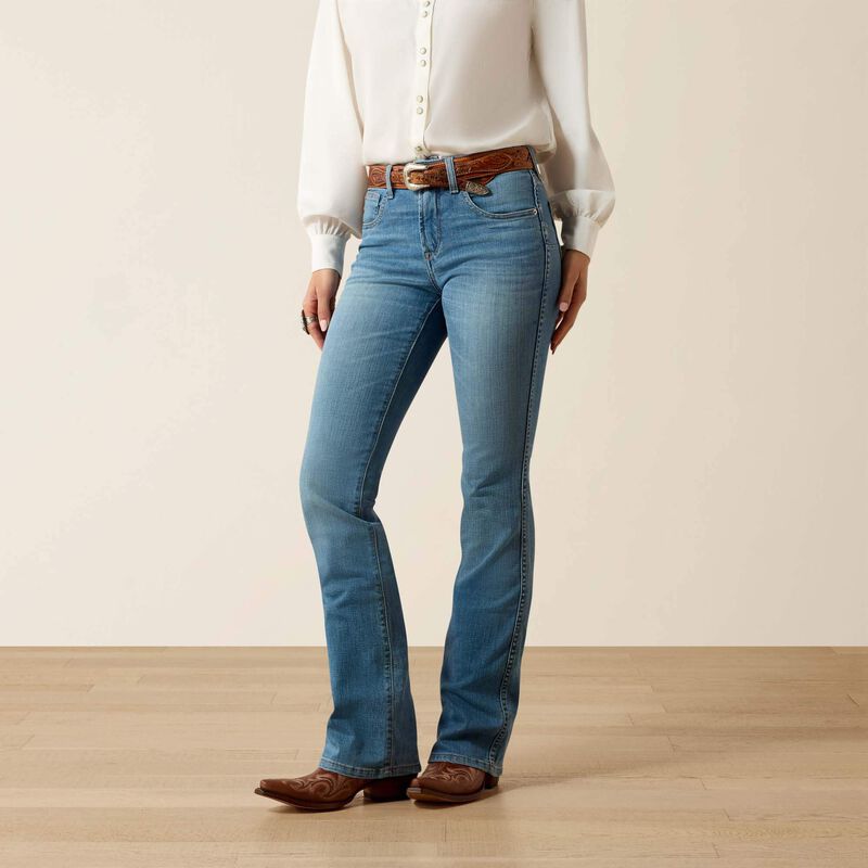 Womens Ariat Lorena High Rise Boot Cut Jeans - Tennessee