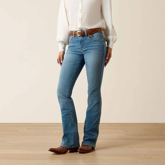 Womens Ariat Lorena High Rise Boot Cut Jeans - Tennessee