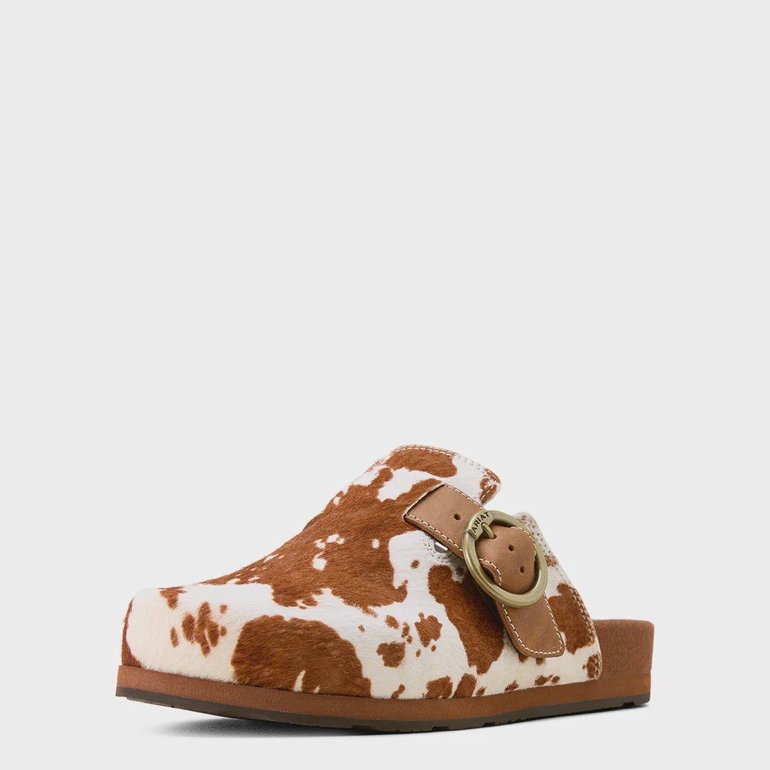 Womens Ariat Country Mule Slip on Shoe - Cow Hair on