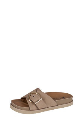 Womens Thomas Cook Bronte Buckle Sandal - Taupe