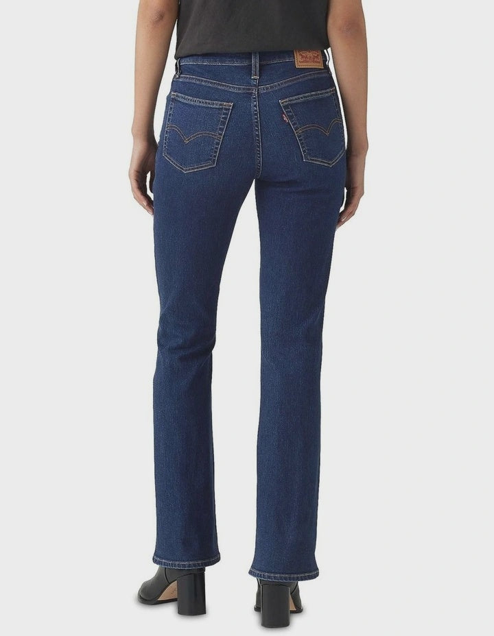 Womens Levi's 725 High Rise Bootcut Jean - Eternal Indigo Dark (7453210214477)