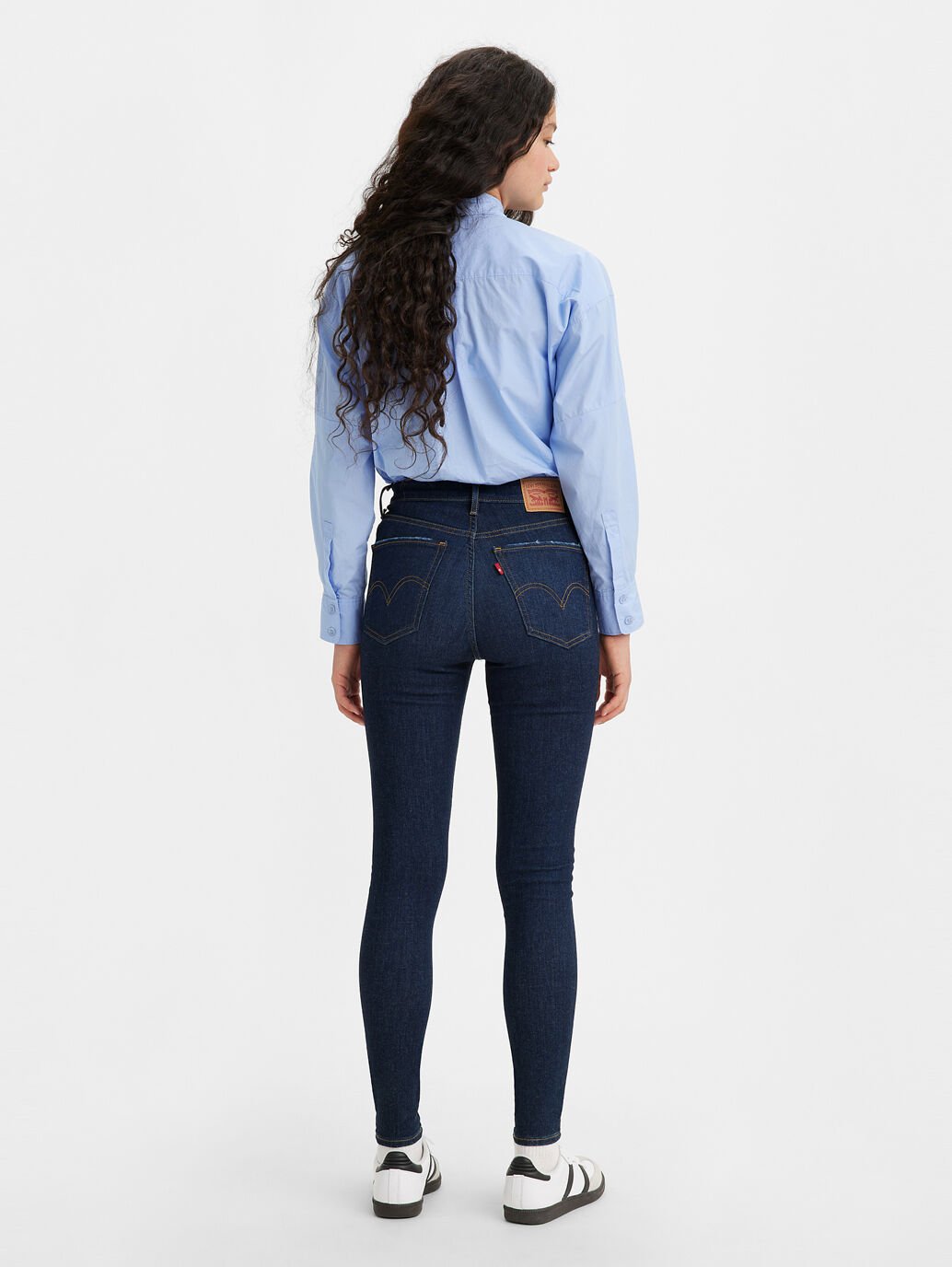 Womens Levi's Mile High Super Skinny Jeans (6896439951437)