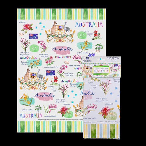 Australia Down Under - Australia Kitchen Towel (7354779205709)