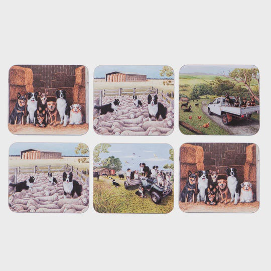 Working Dogs - 6 pack Placemat