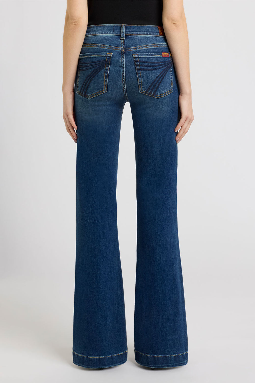 Womens 7 for all Mankind Dojo Jean - Tailorless 32 Leg - Medium Melrose