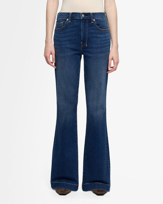 Womens 7 for all Mankind Dojo Jean - Tailorless 32 Leg - Medium Melrose