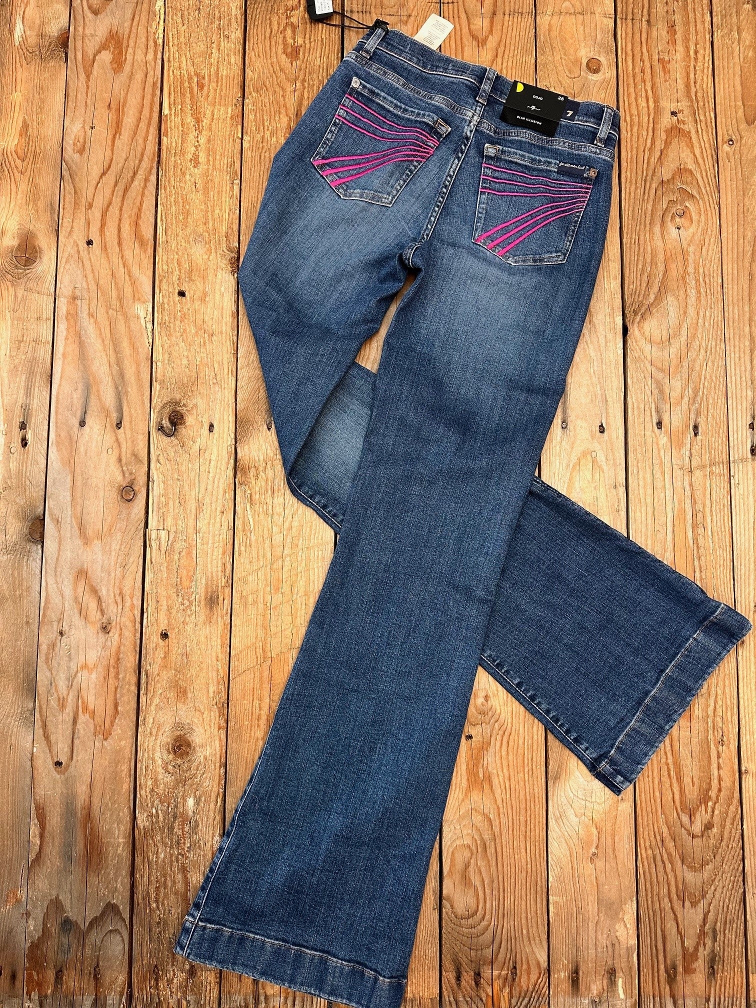 Womens 7 For all Mankind Dojo Jean - Moonwater